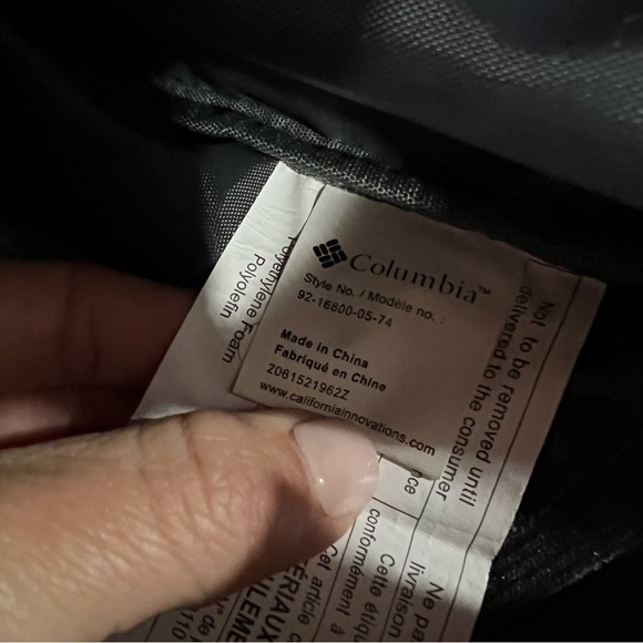 Columbia Red & Grey Insulated Diaper Messenger Bag - Picture 5 of 12